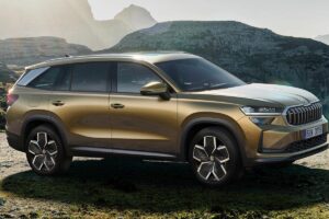Le Skoda Kodiaq 2024, le nouveau SUV familial hybride rechargeable de Skoda.