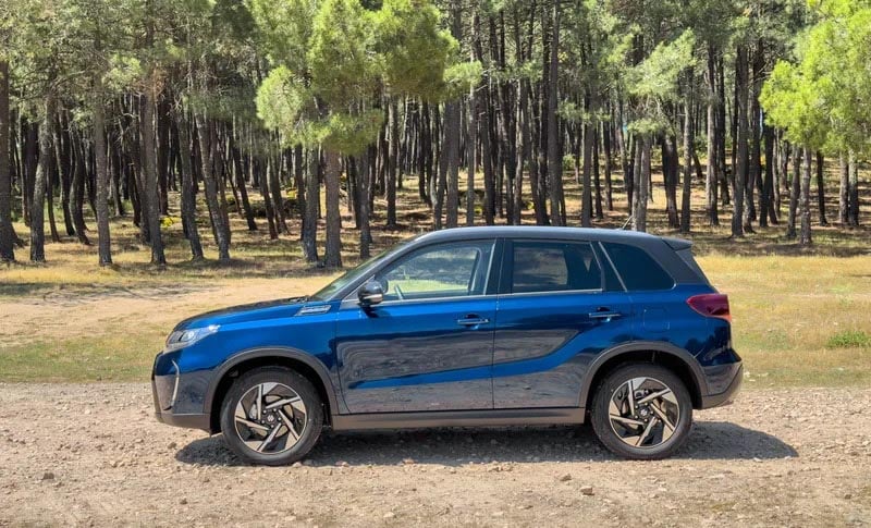 La Suzuki Vitara conserve les dimensions de la version précédente.