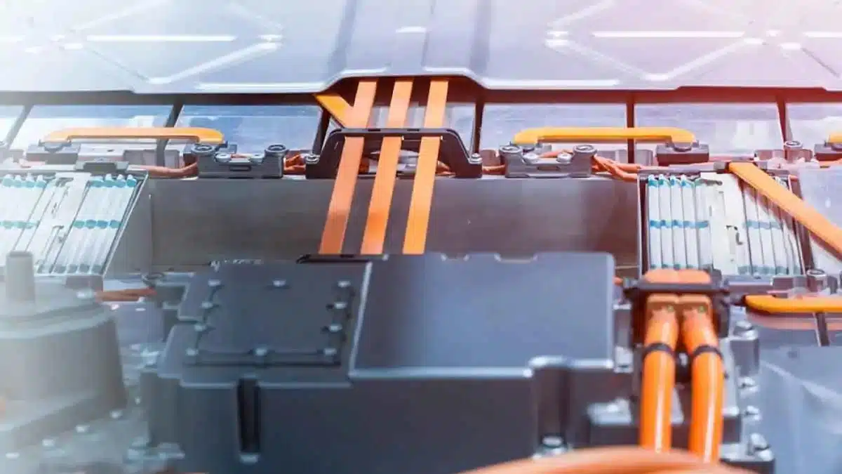 Module de production d'une batterie de voiture électrique