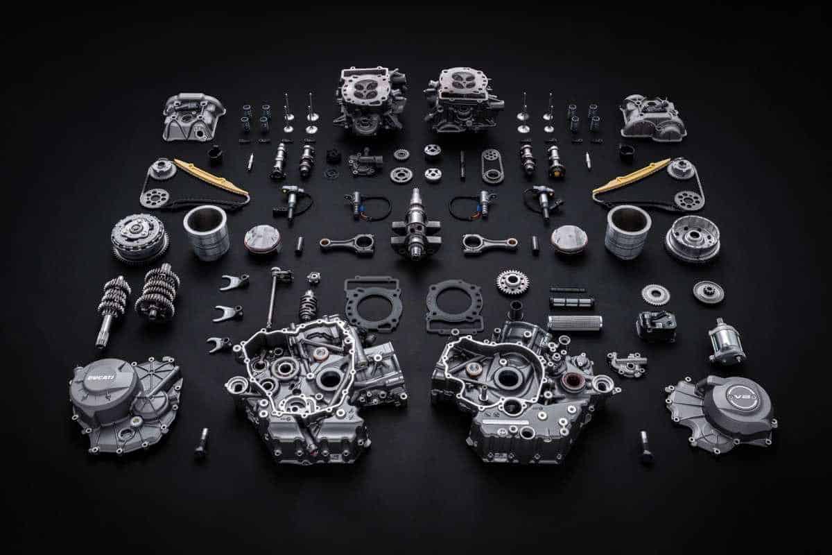 Ducati : Nouveau moteur V2 de 890 cc avec jusqu'à 126 ch !