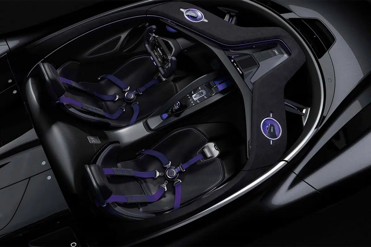 Cockpit de la Jiyue Robocar de Geely