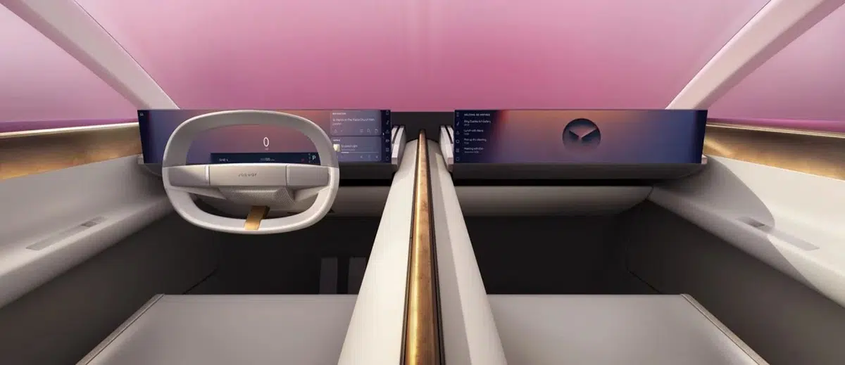 Un cockpit numérique innovant qui élimine presque toutes les commandes physiques.
