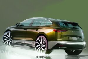 Škoda Enyaq 2025 : un restylage moderne pour affirmer sa place parmi les SUV électriques