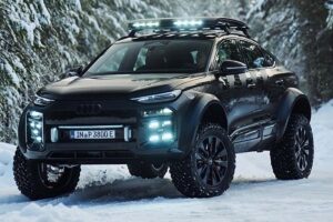 517ch et pentes à 45° : Le SUV électrique Audi qui humilie le Classe G