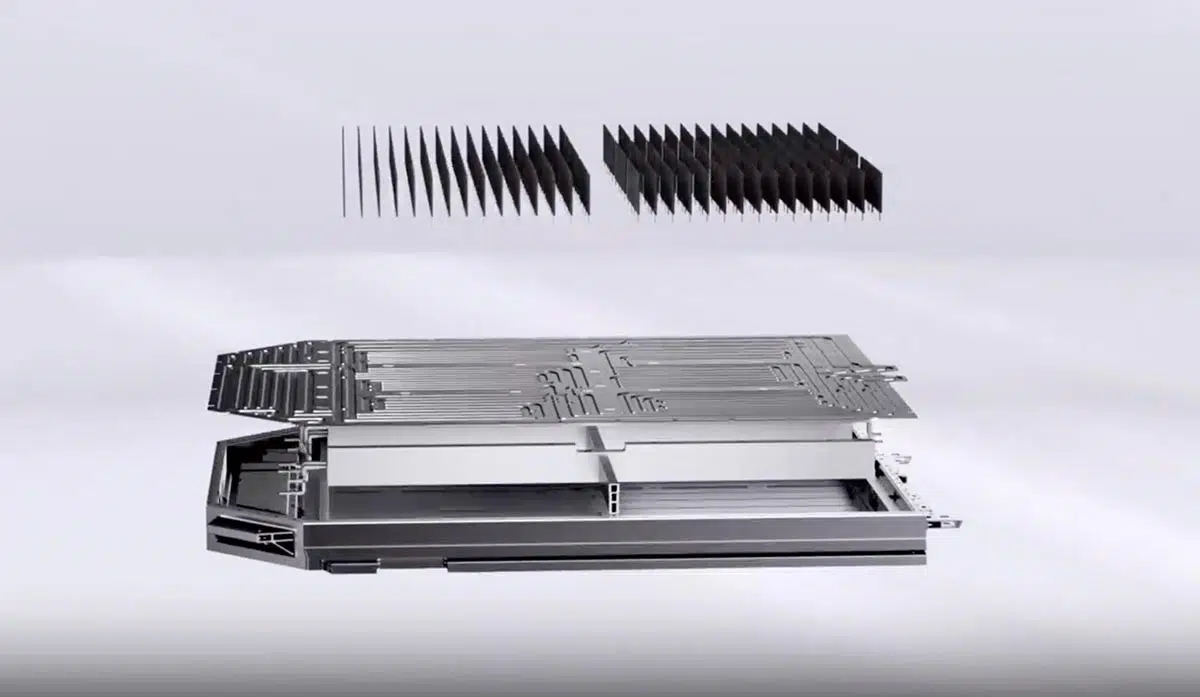Batterie CATL Qilin haute performance, optimisée pour une recharge ultra-rapide et une densité énergétique accrue, utilisée dans la Xiaomi SU7.