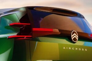 Image fuitée du nouveau Citroën ë-C5 Aircross 2025