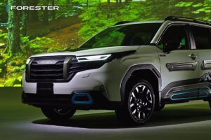 Subaru Forester édition spéciale samouraï avec ses éléments de design agressifs