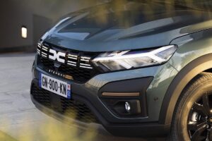 KLa futur Dacia Sandero 2026, troisième génération, affichant un design modernisé et des lignes plus dynamiques.