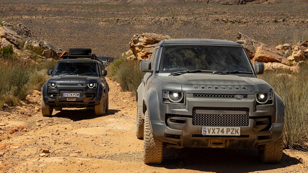 Châssis EMA du groupe JLR, plateforme électrique modulaire pour SUV compacts Land Rover