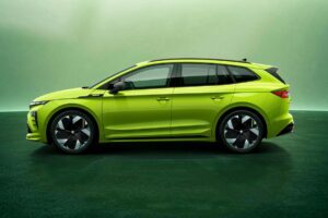 Skoda Enyaq RS électrique sportif 340 ch disponible en deux versions avec 570 km d'autonomie