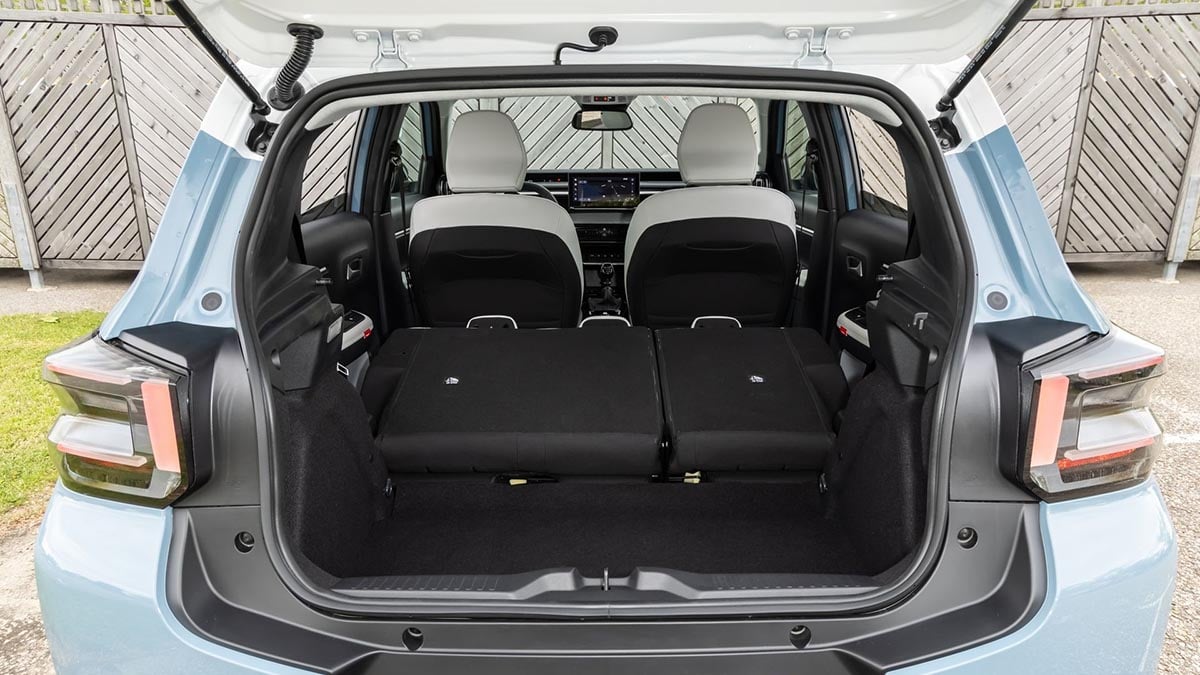 Coffre du Citroën C3 Turbo 100 ch avec capacité de 310 litres et seuil de chargement bas