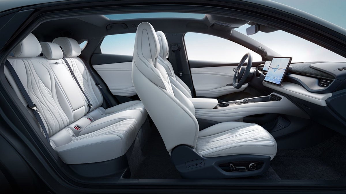 Sièges arrière BYD Seal 06 GT avec espace aux jambes généreux