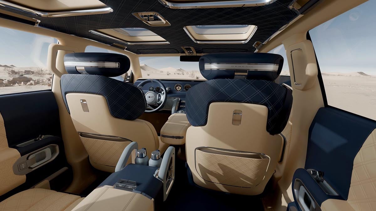 Concept Genesis Neolun préfigurant le futur SUV électrique GV90