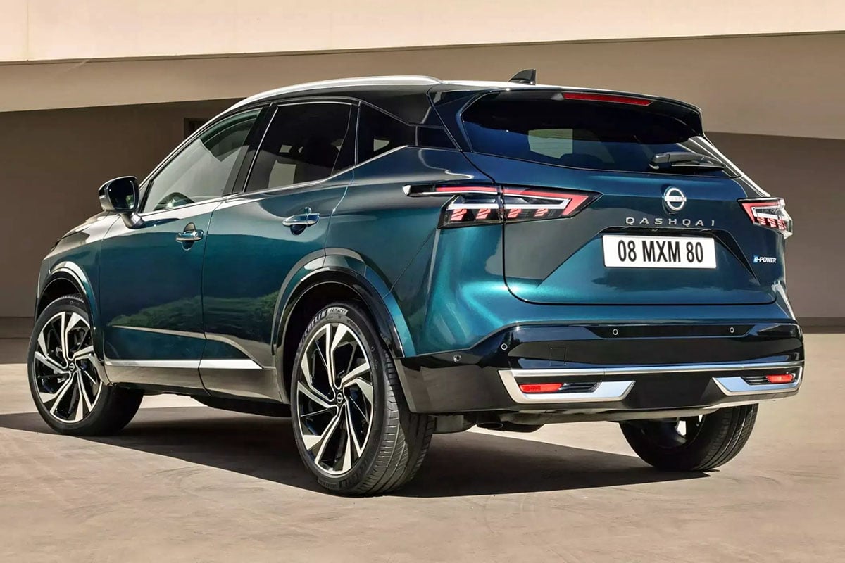 Vue arrière du Nissan Rogue e-Power 