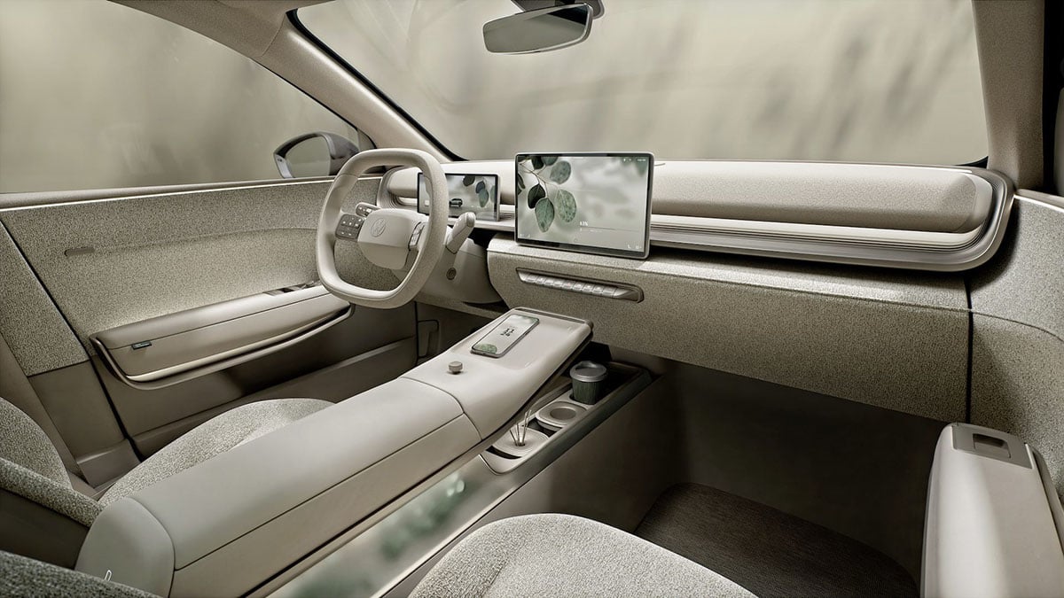 Intérieur du Volkswagen ID. Cross avec écran tactile de 13 pouces et cockpit digital