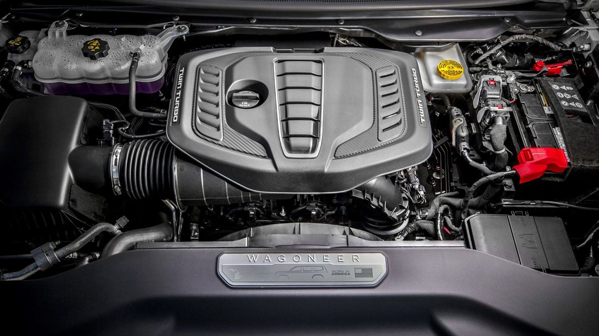 Moteur 3.0 litres Hurricane twin-turbo du Jeep Grand Wagoneer 2026  