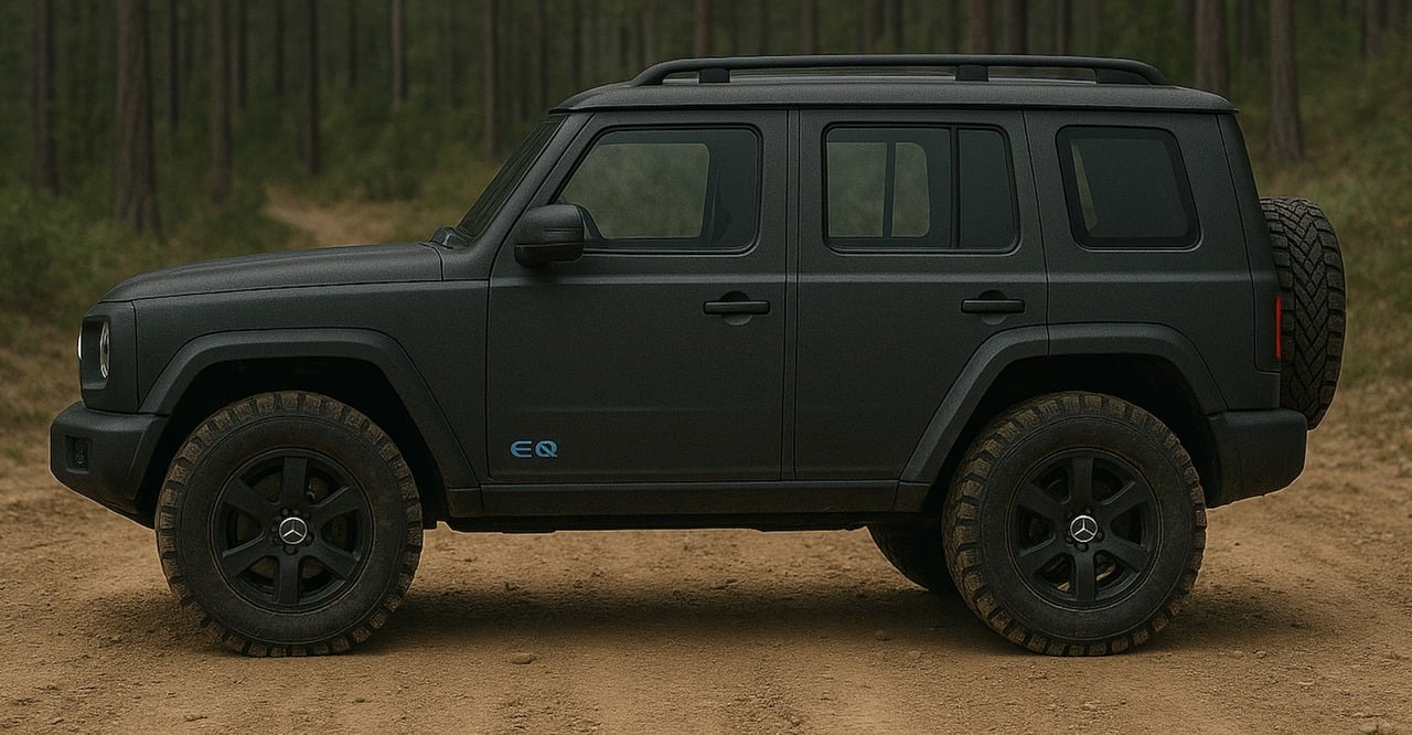 Mercedes‑Benz mini Classe G 2026 profil compact tout‑terrain électrique