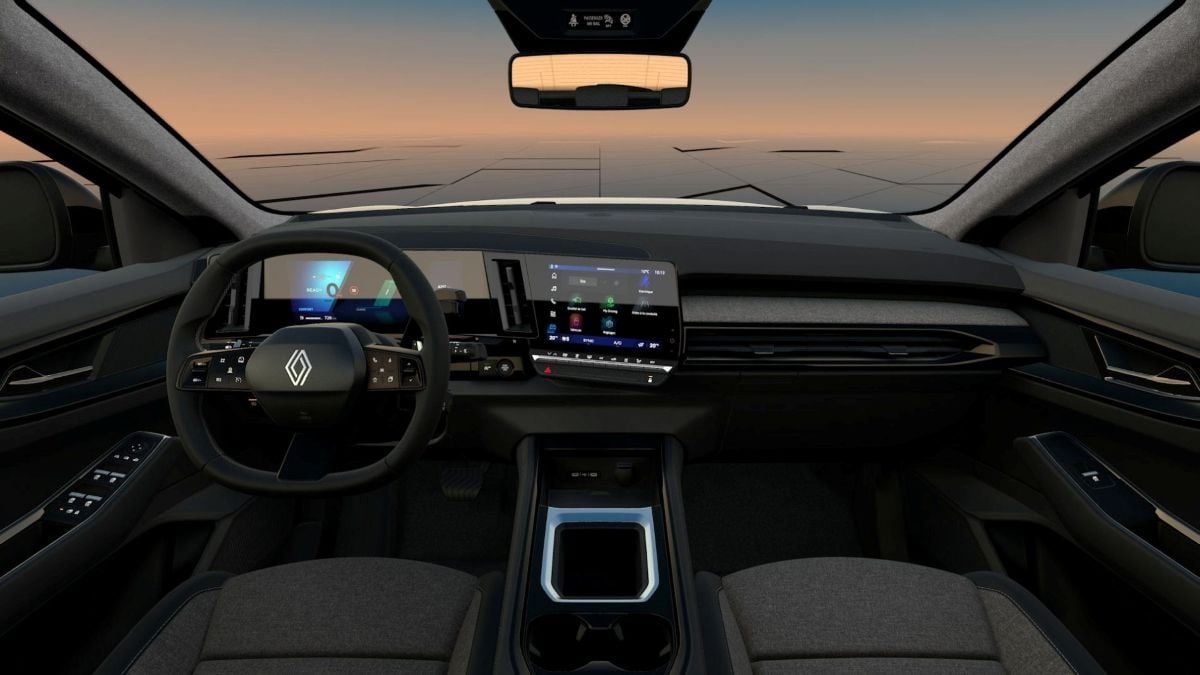 Intérieur du Renault Austral 2026 avec écran central 12 pouces et ergonomie moderne  