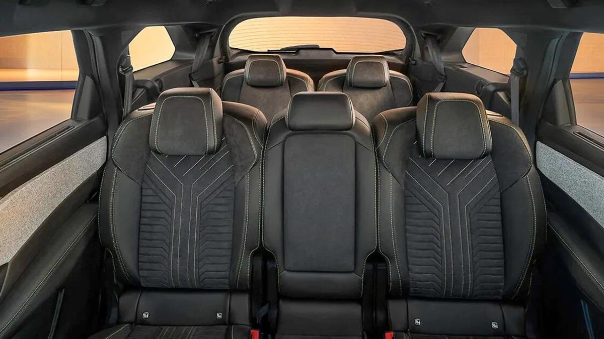 Troisième rangée de sièges du Kodiaq RS 2025, version 7 places